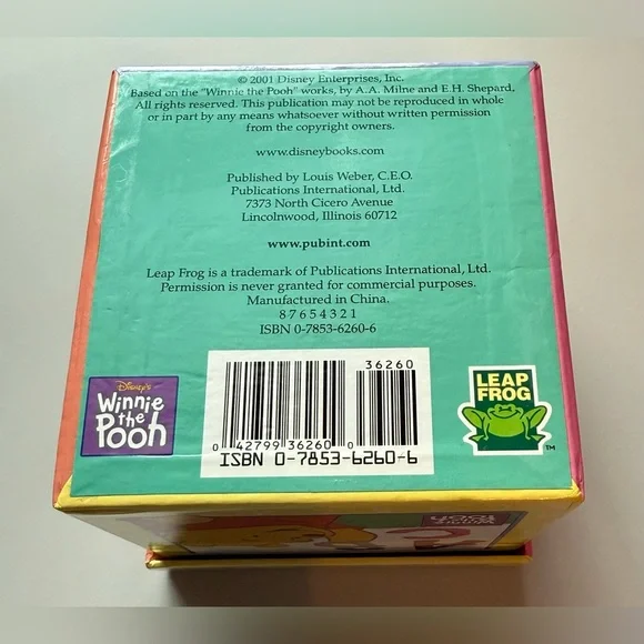 Vintage 2001 Winnie the Pooh Alphabet Learning Cards - Picture 3 of 16